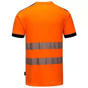 Portwest PW3 Hi-Vis T-shirt, Varsel Orange/Svart