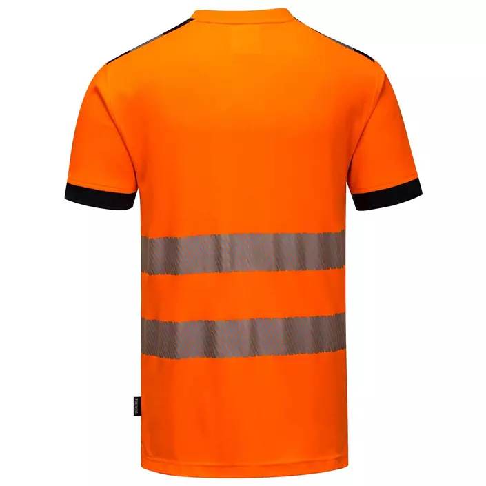 Portwest PW3 Hi-Vis T-shirt, Varsel Orange/Svart, large image number 1