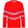 Engel Safety langærmet T-shirt, Hi-Vis Rød, Hi-Vis Rød, swatch