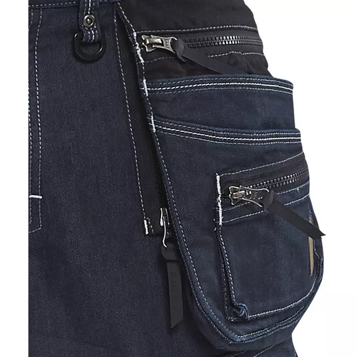 Blåkläder craftsman shorts, Marine Blue/Black, large image number 3