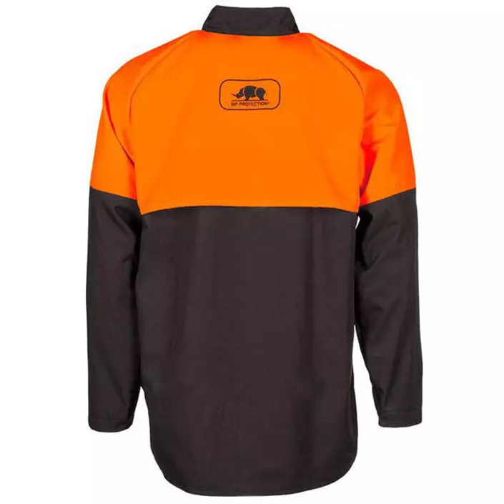 SIP BasePro work jacket, Hi-vis orange/Grey, large image number 1