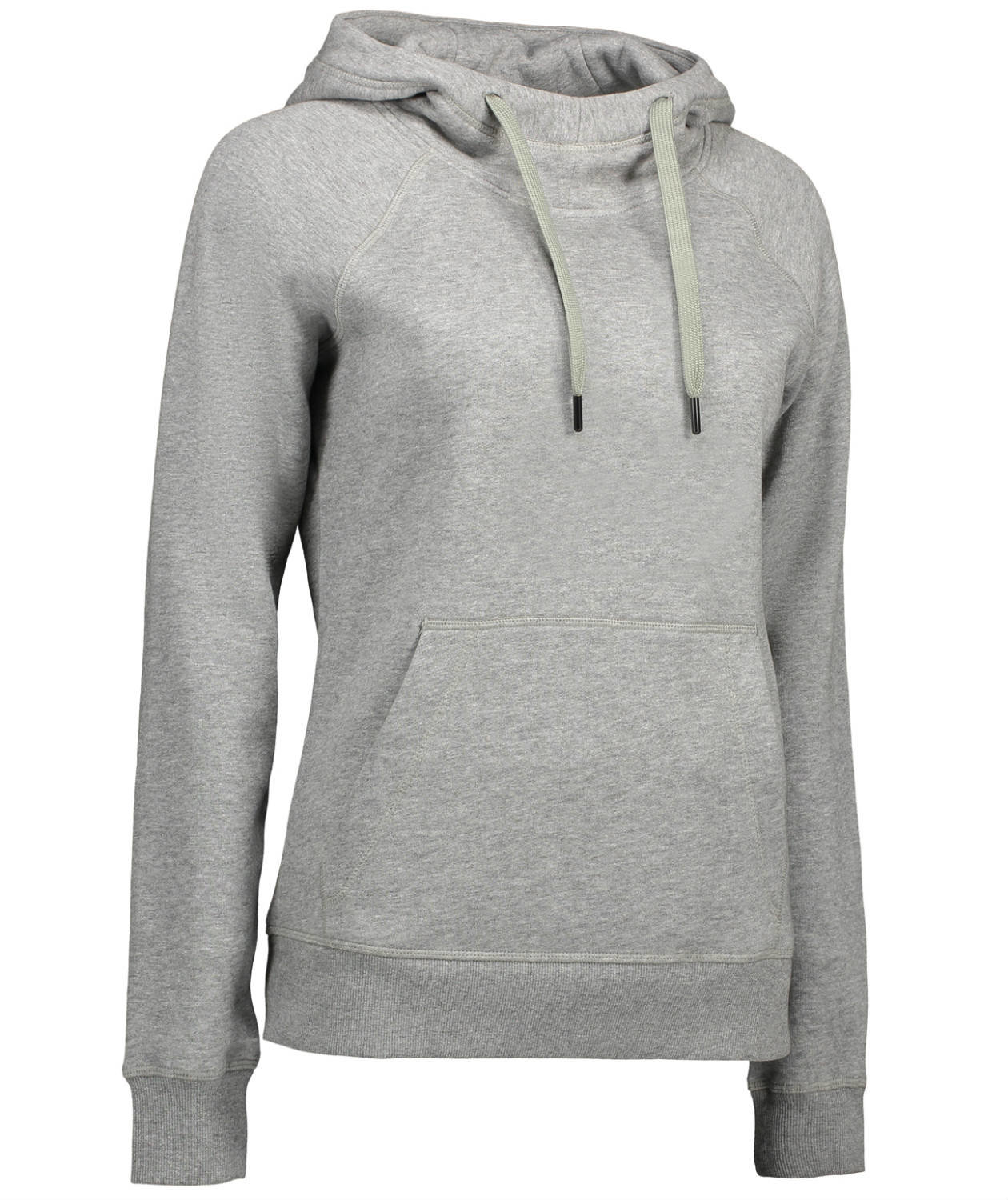 ID Core women's hoodie, Grey Melange, large image number 3