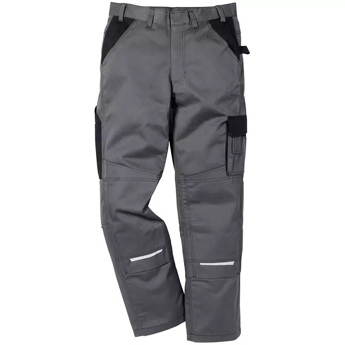 Kansas Icon work trousers, Grey/Black, large image number 0