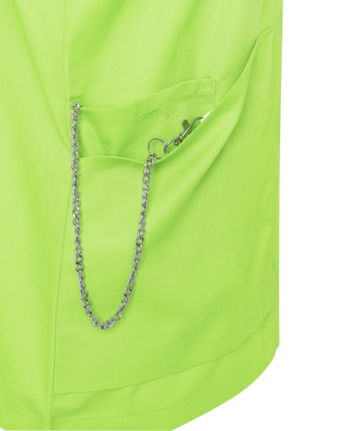 Karlowsky Essential kort&auml;rmad tunika dam, Kiwi, large image number 3