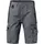 Fristads service shorts 2702 PLW full stretch, Grey/Black, Grey/Black, swatch