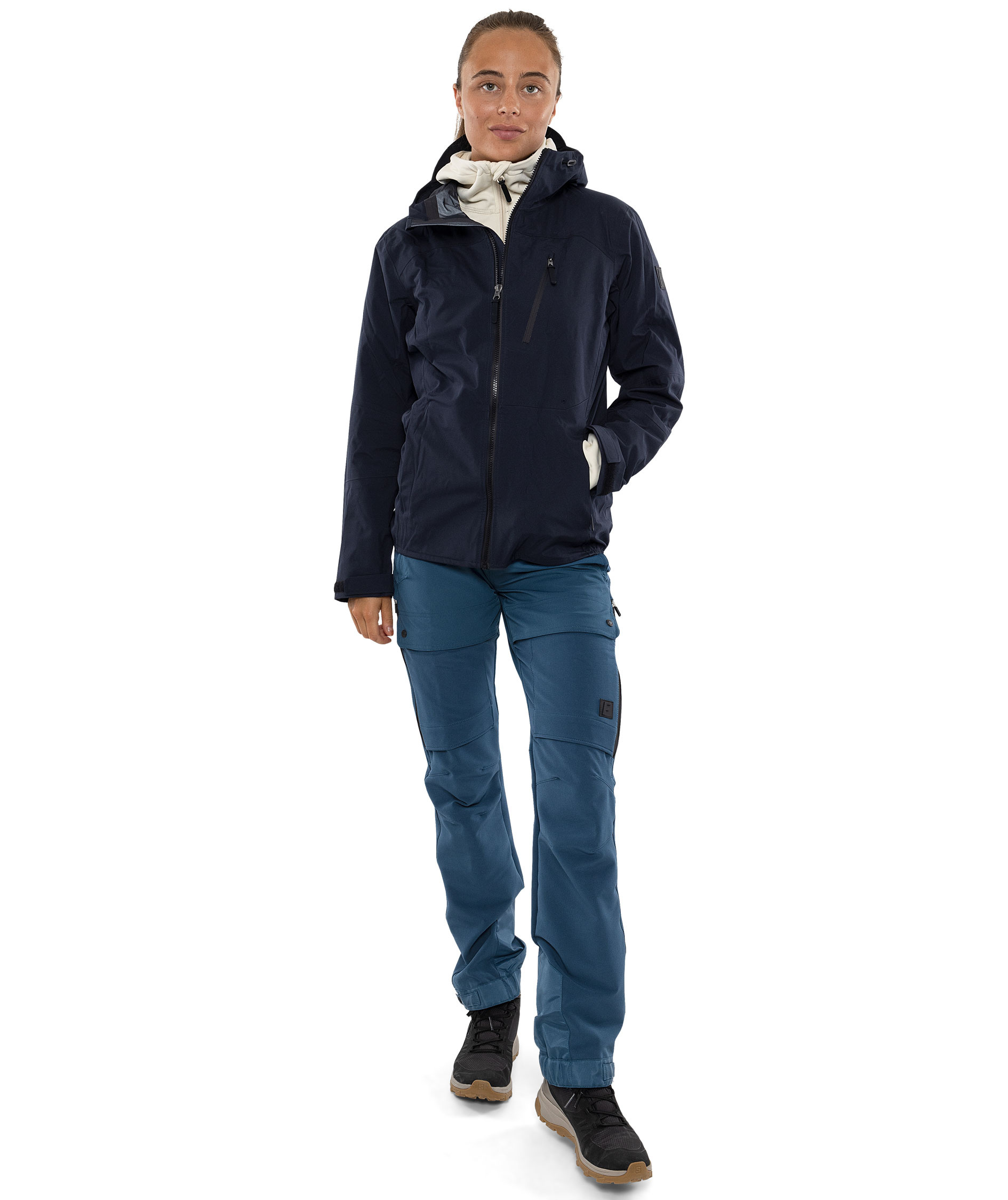 Fristads Zink dame skaljakke, M&oslash;rk Marine, large image number 1