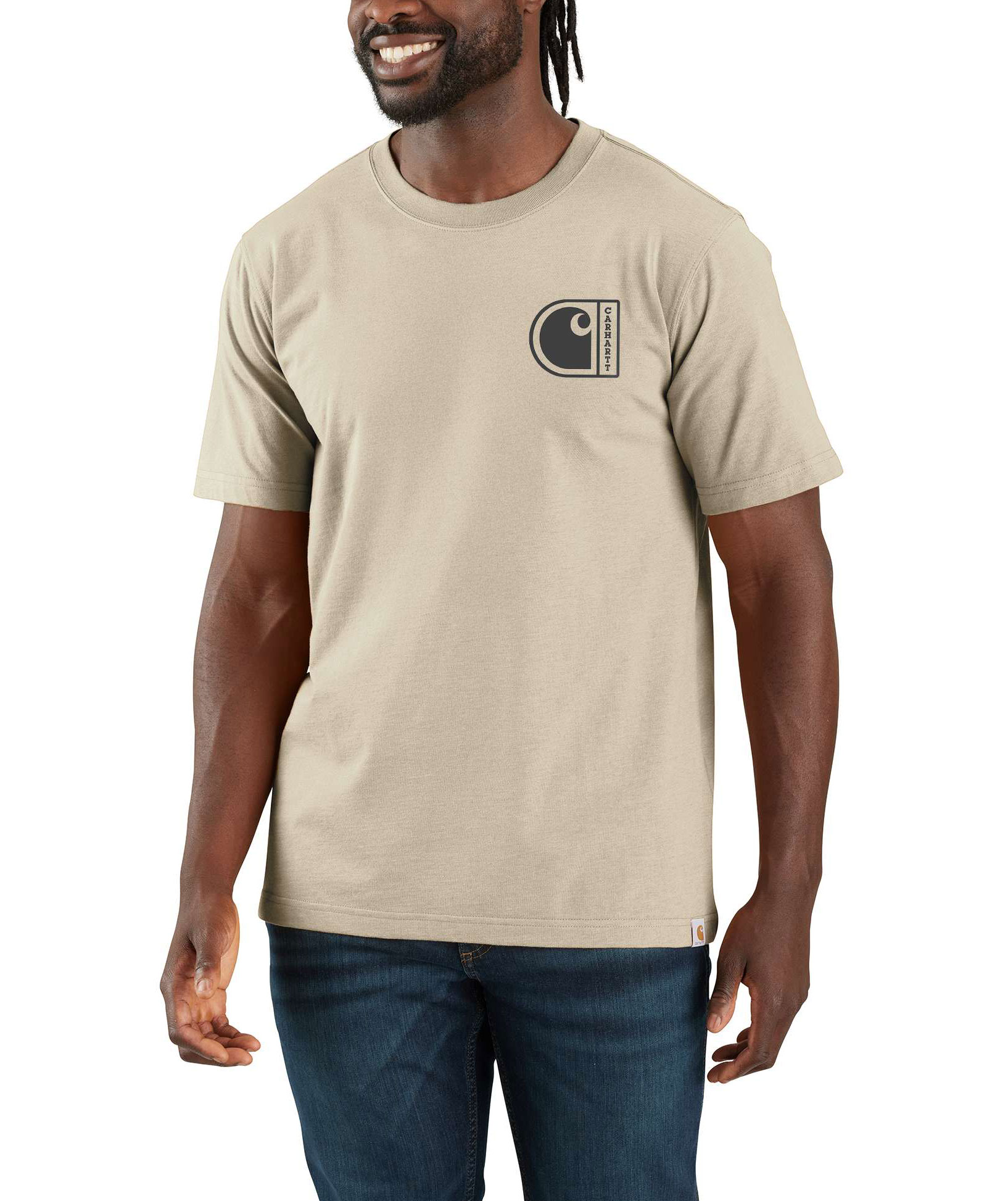 Carhartt Graphic T-skjorte, Oat Milk