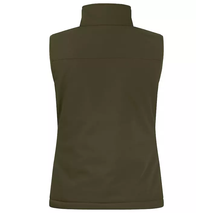 Clique lined women's softshell vest, Fog Green, large image number 1