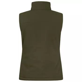 Clique lined women's softshell vest, Fog Green
