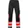 Fristads arbejdsbukser 2705 PLU, Sort/Hi-Vis Rød, Sort/Hi-Vis Rød, swatch