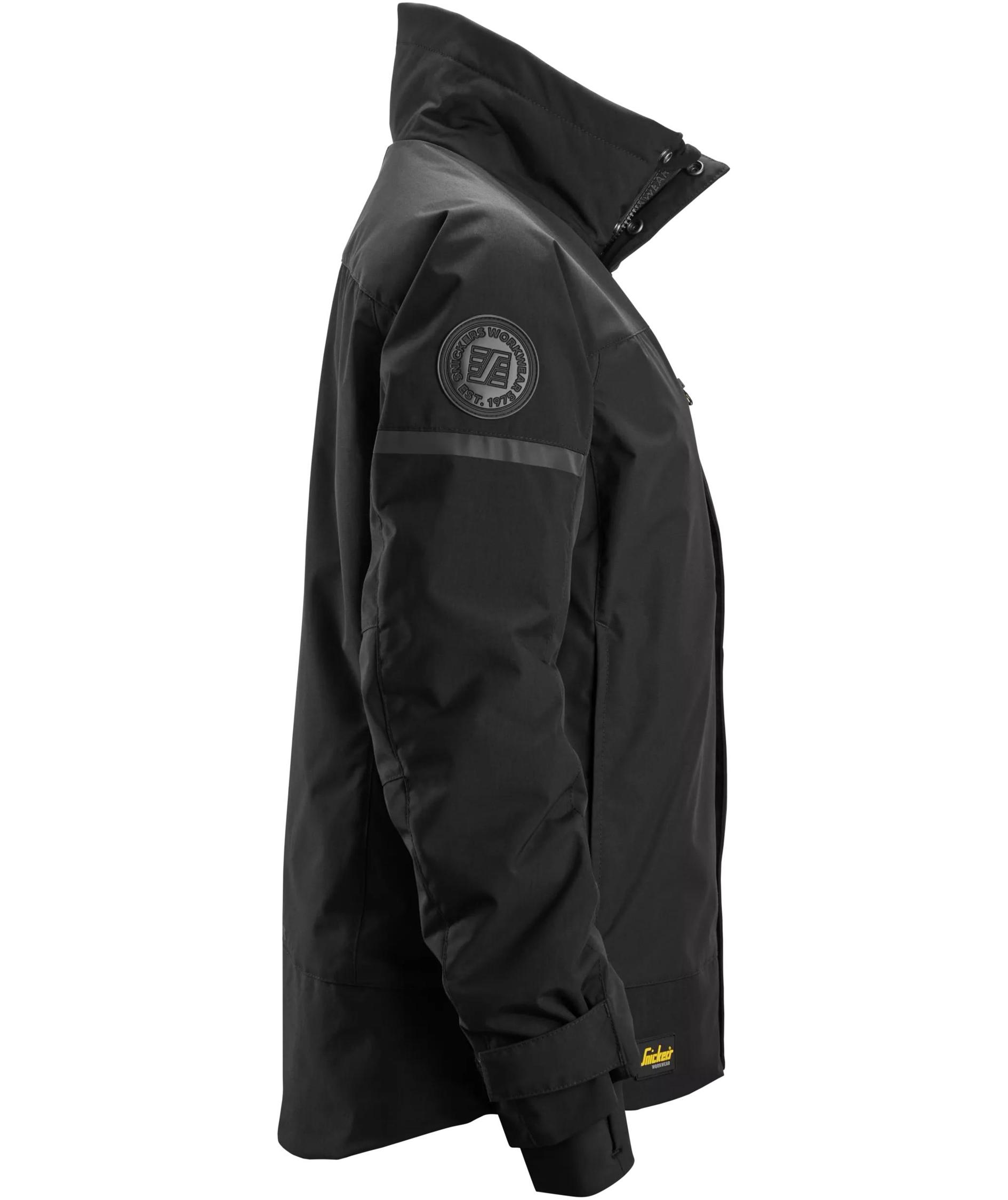 Snickers AllroundWork women's winter jacket 1117, Black, large image number 3