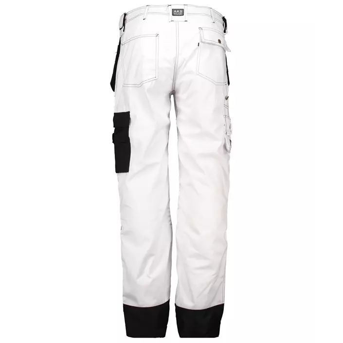 NWC Fosen craftsman trousers, White/Black, large image number 1