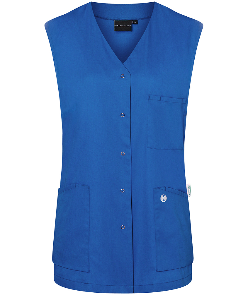 Karlowsky Essential sleeveless women's tunic, Royal Blue