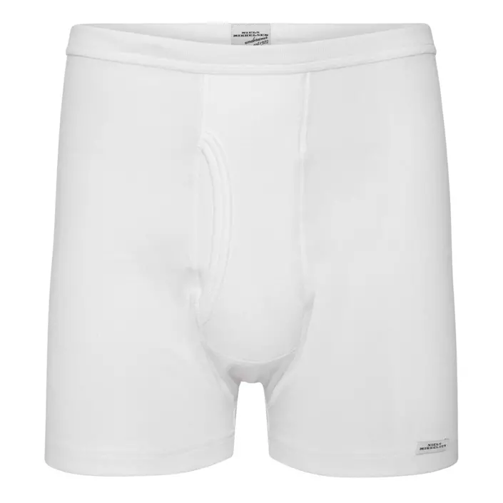 by Mikkelsen boxershorts with fly, White, large image number 0