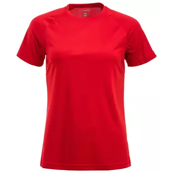 Clique Active Damen T-Shirt, Rot