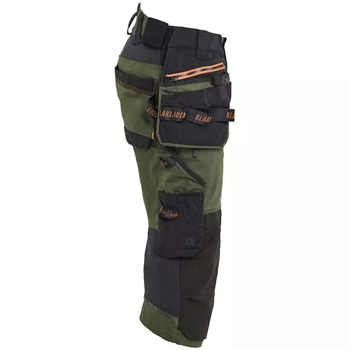 Blåkläder Striker 3/4-Handwerkerhose, Waldgrün/Rost, large image number 2