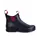 LaCrosse Hampton II women's rubber boots, Black/Maroon, Black/Maroon, swatch