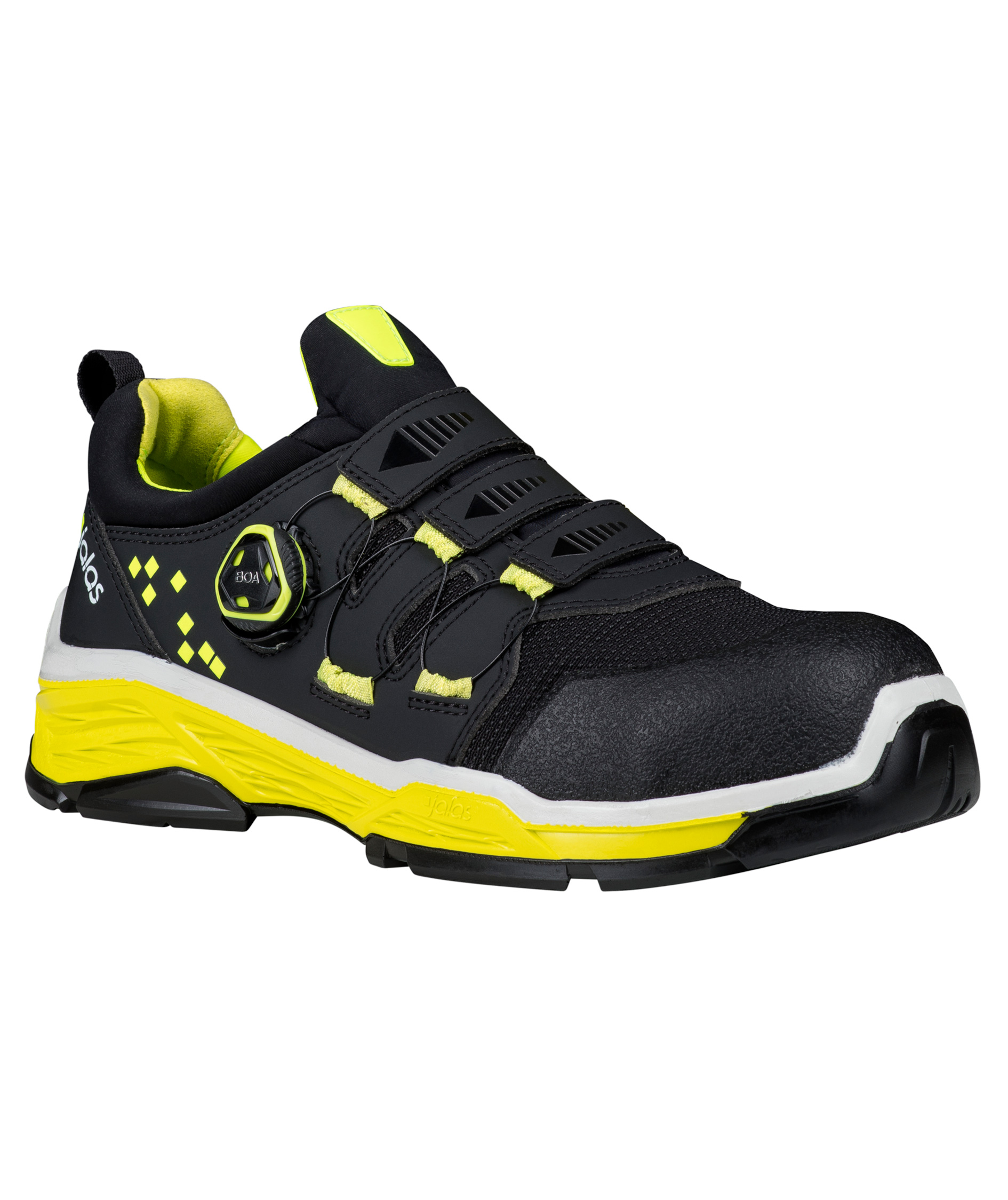 Jalas 2068 TIO safety shoes S3, Black/Yellow, large image number 2