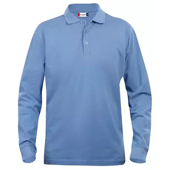 Clique Classic Lincoln long-sleeved polo, Light Blue