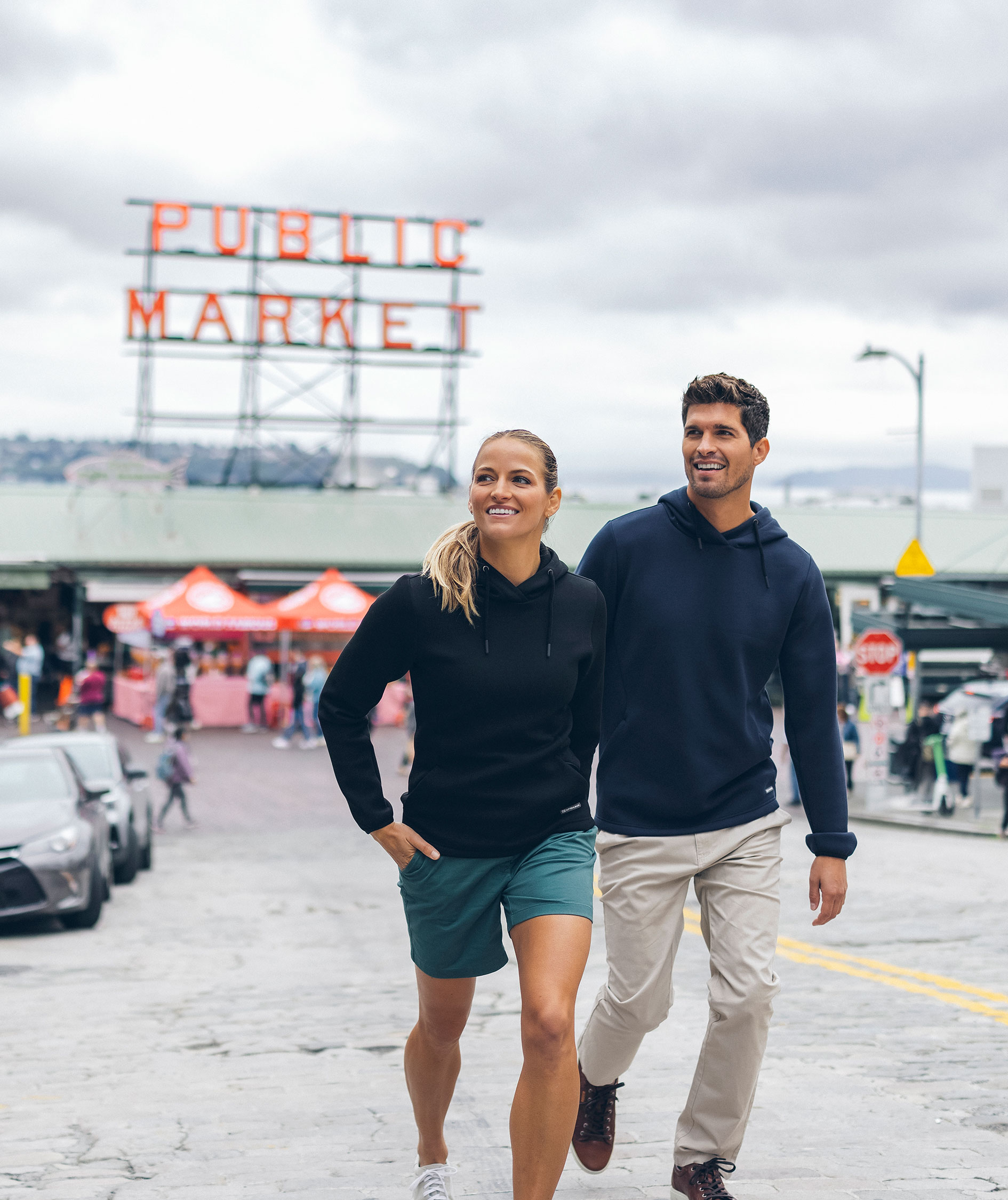 Cutter & Buck Pemberton hoodie dam, Black, large image number 5