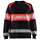 Blåkläder Damen Sweatshirt, Schwarz/Hi-Vis Rot, Schwarz/Hi-Vis Rot, swatch