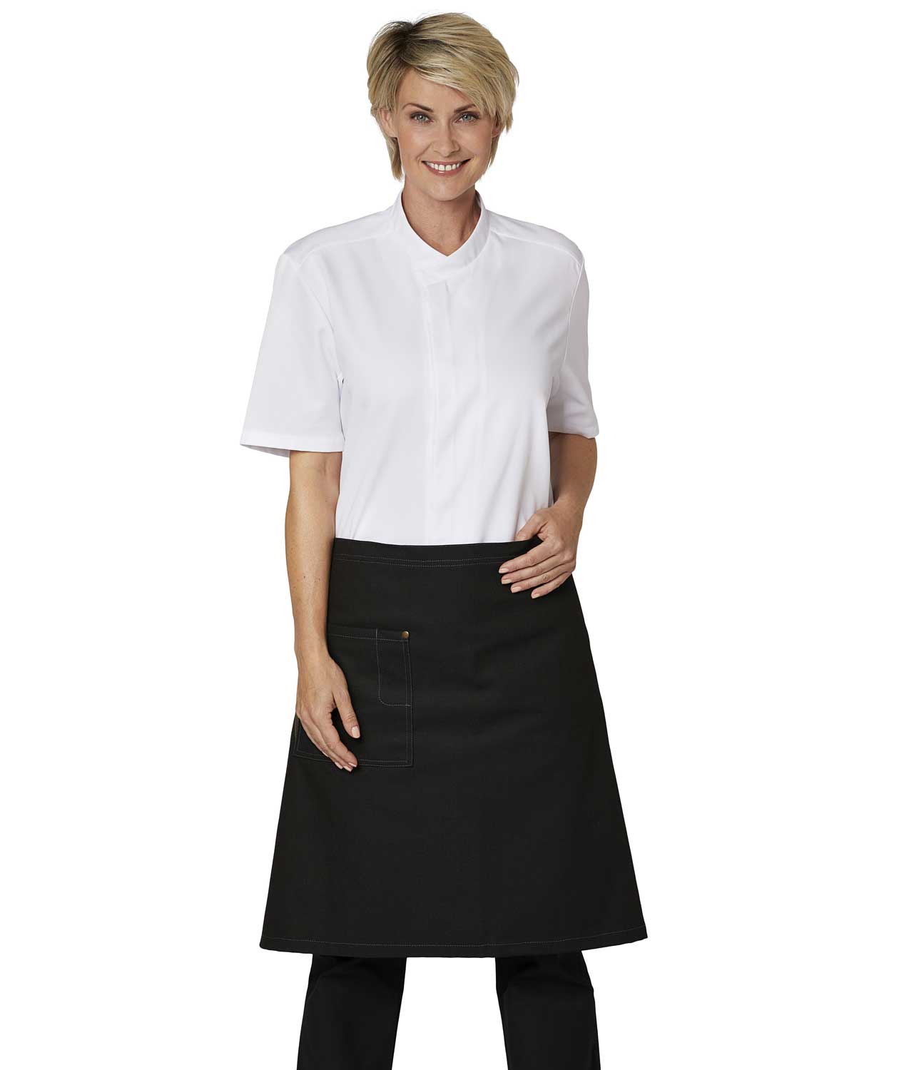 Kentaur Gourmet short-sleeved chefs jacket