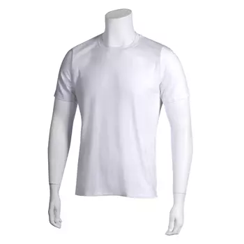 Niels Mikkelsen bamboo short-sleeved underwear shirt, White