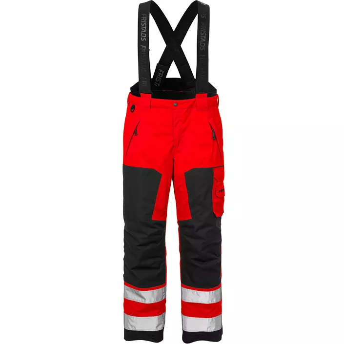 Fristads Airtech® winter trousers 2035, Hi-vis Red/Black, large image number 0