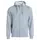 Clique Basic Hoody Full Zip hoodie med blixtlås, Gråmelerad, Gråmelerad, swatch