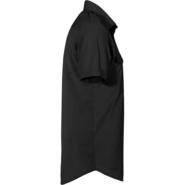Derby of Sweden Martines Slim fit kortärmad pilotskjorta, Black, large image number 2