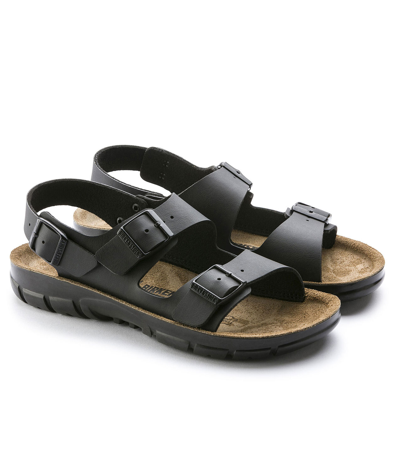Birkenstock Kano Regular Fit sandaler, Sort, large image number 3