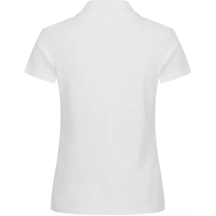 Clique Basic dame polo T-Skjorte, Offwhite, large image number 1