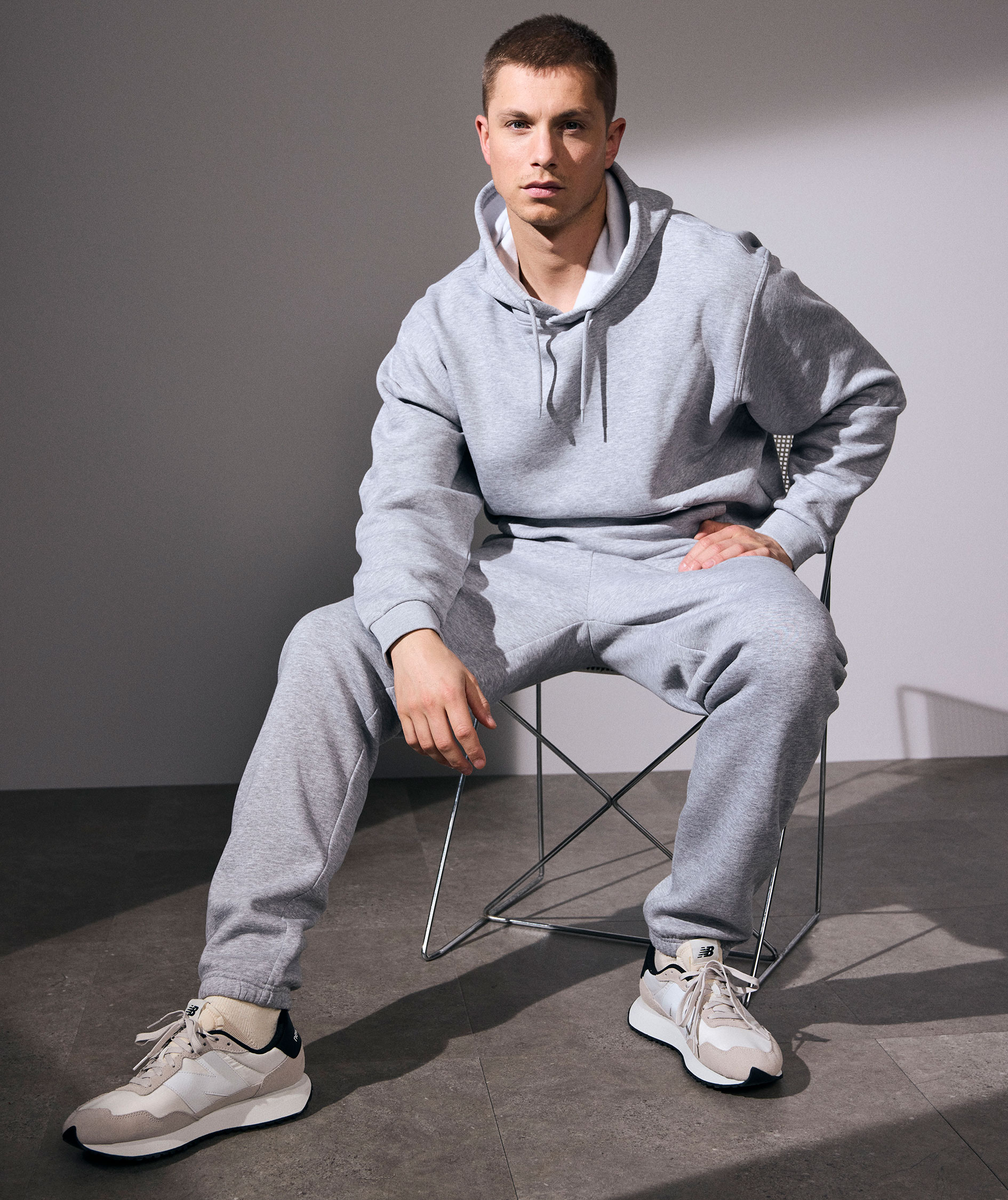 ID Sweatpants, Grey melange