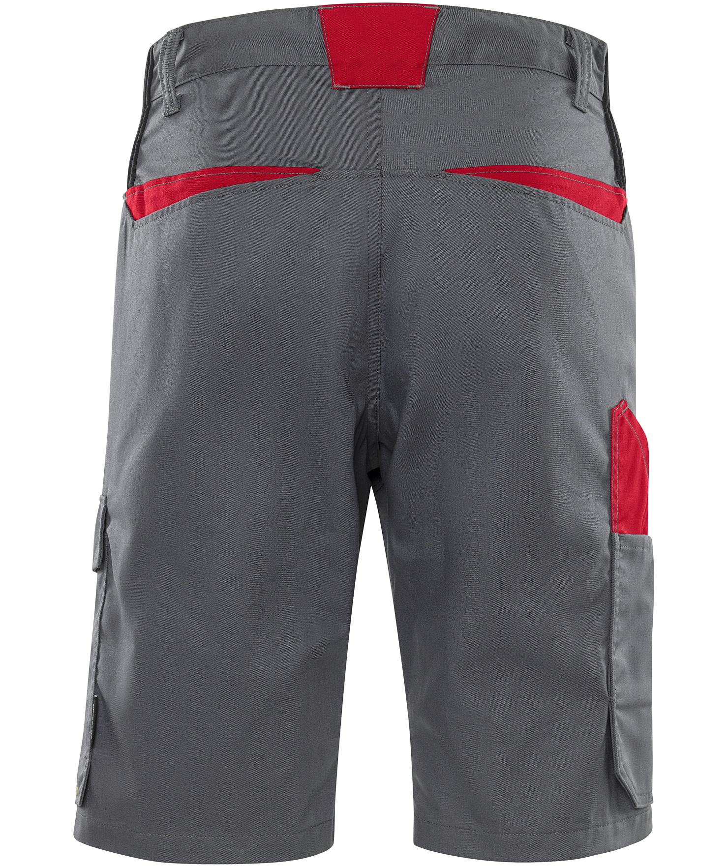 Fristads Green Shorts 2932 GWM, Grau/Rot, large image number 1