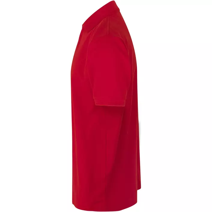 ID PRO Wear Polo T-skjorte med trykknapper, Rød, large image number 2