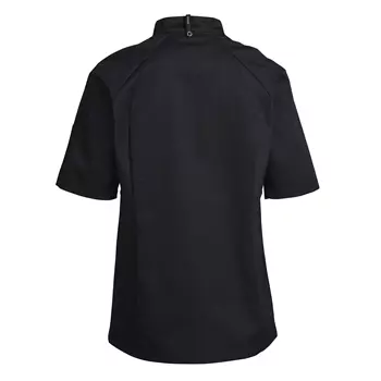 Kentaur short-sleeved women’s chefs-/waiters jacket, Black