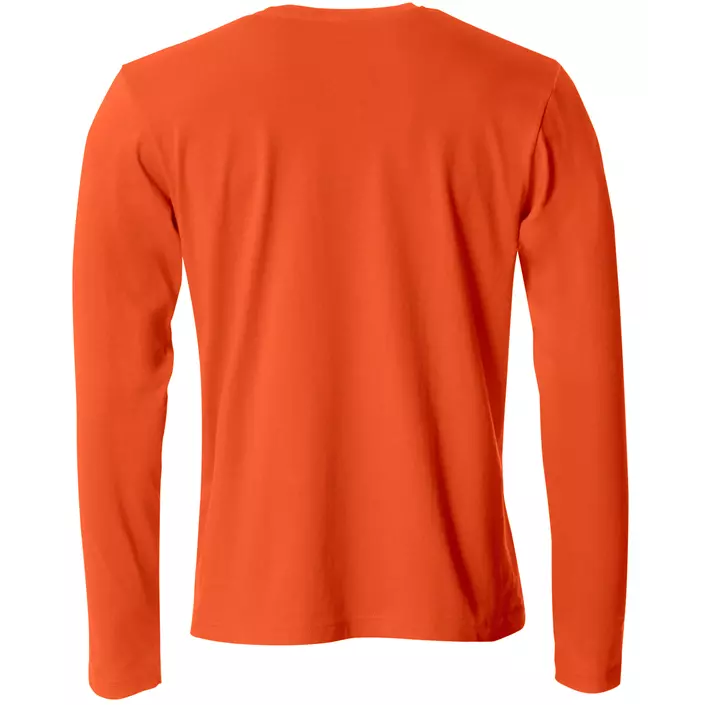 Clique Basic-T langærmet T-shirt, Blood orange, large image number 1