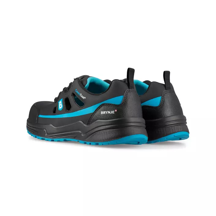 Brynje Blue Style safety sandals S1P, Black, large image number 4
