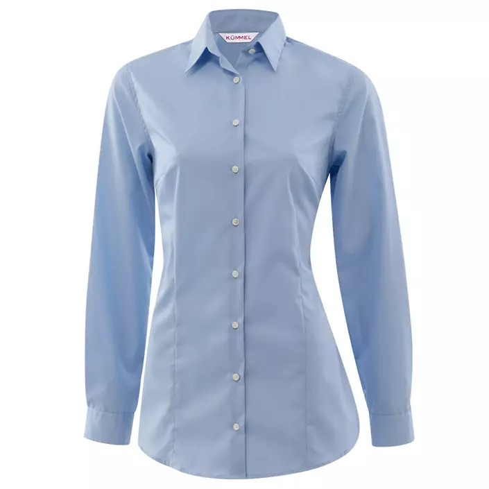 Kümmel Frankfurt Slim fit poplin long-sleeved women's shirt, Lightblue, large image number 0