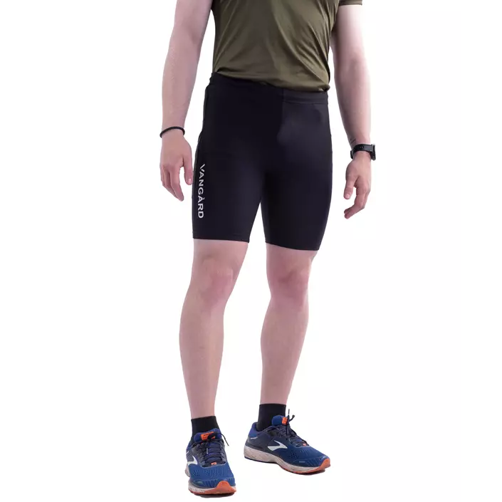 Vangàrd Active running shorts, Black, large image number 1