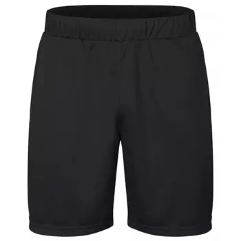 Clique Basic Active shorts for barn, Svart