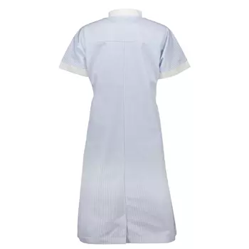 Borch Textile 0528 women's dress, Light blue/white striped