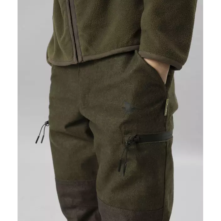 Seeland Avail bukser til børn, Pine green melange, large image number 2