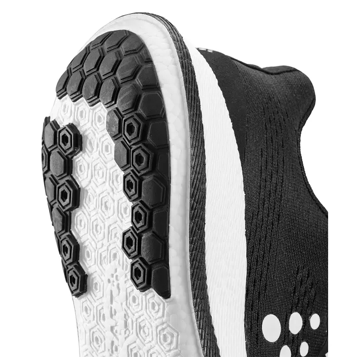 Craft Pacer Laufschuhe, Black/white, large image number 5