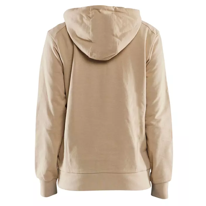 Blåkläder women's hoodie 3D, Beige, large image number 1