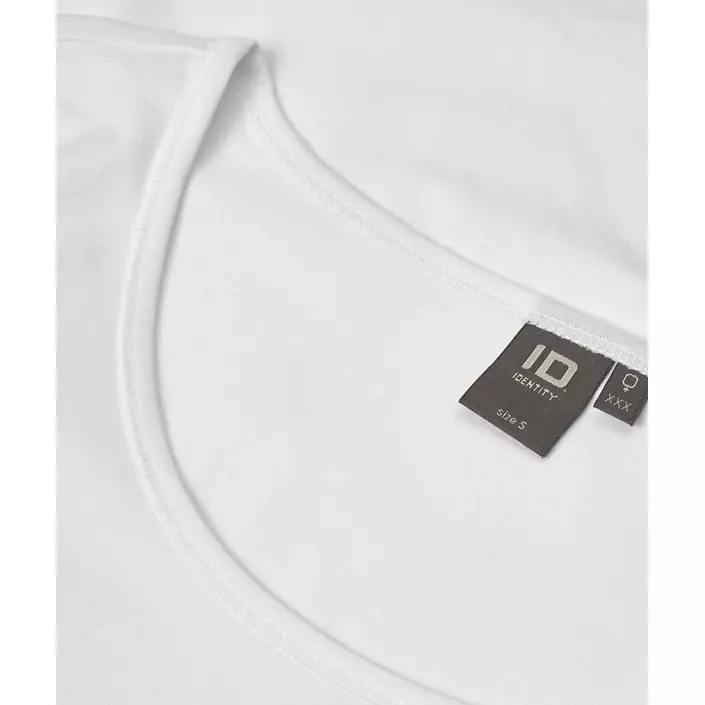 ID 3/4 ærmet dame stretch T-shirt, Hvid, large image number 3