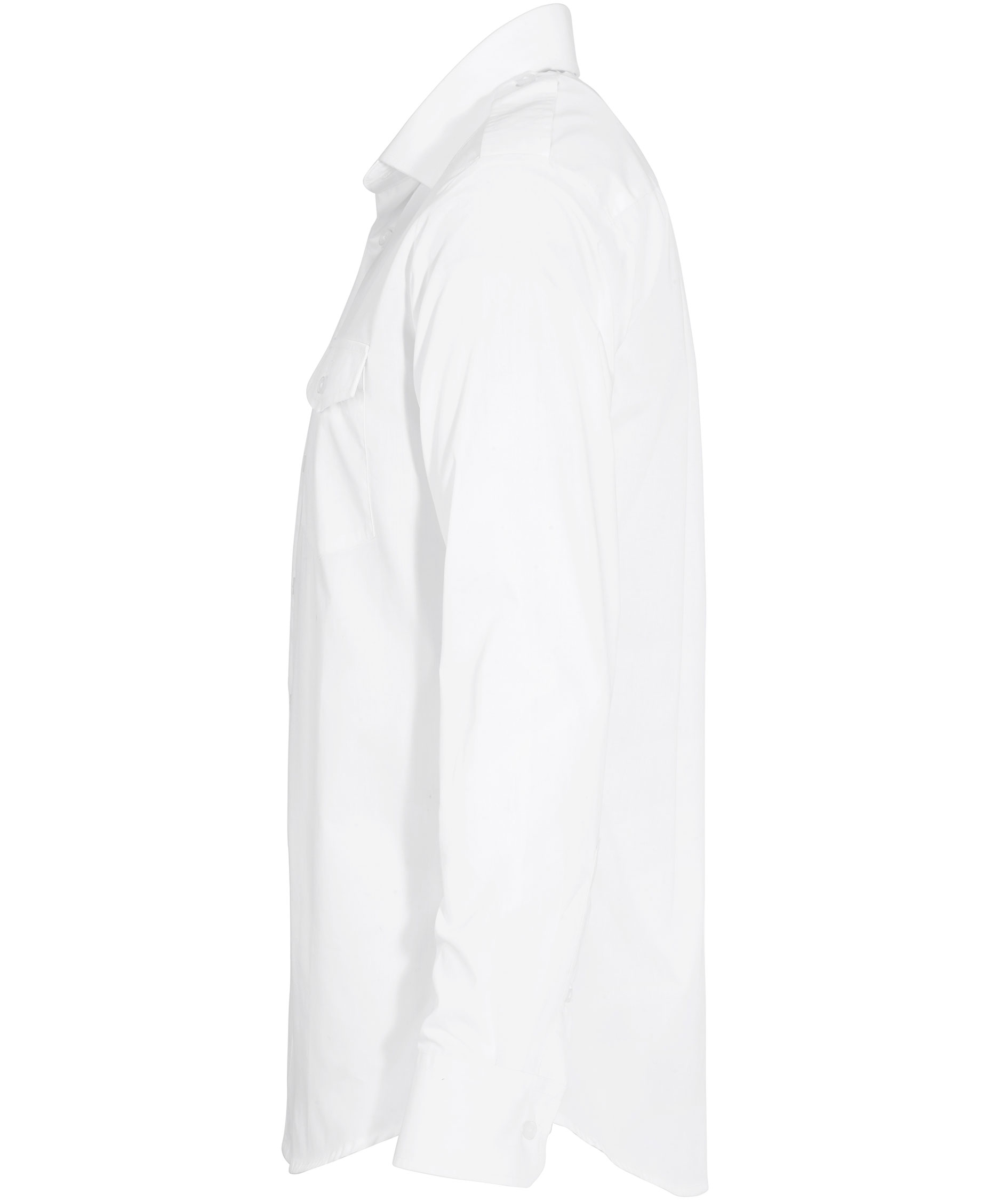 Derby of Sweden Maverick Slim fit pilot shirt, White, large image number 3