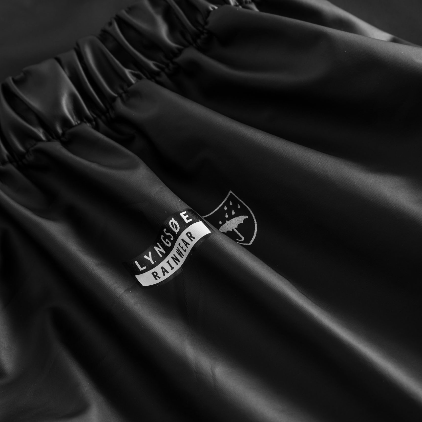 Lyngs&oslash;e PU Regenhose, Schwarz, large image number 2