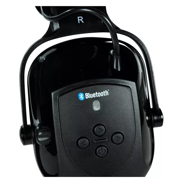 OX-ON BT2 Comfort hörselkåpor med Bluetooth, Svart/Röd, Svart/Röd, large image number 1