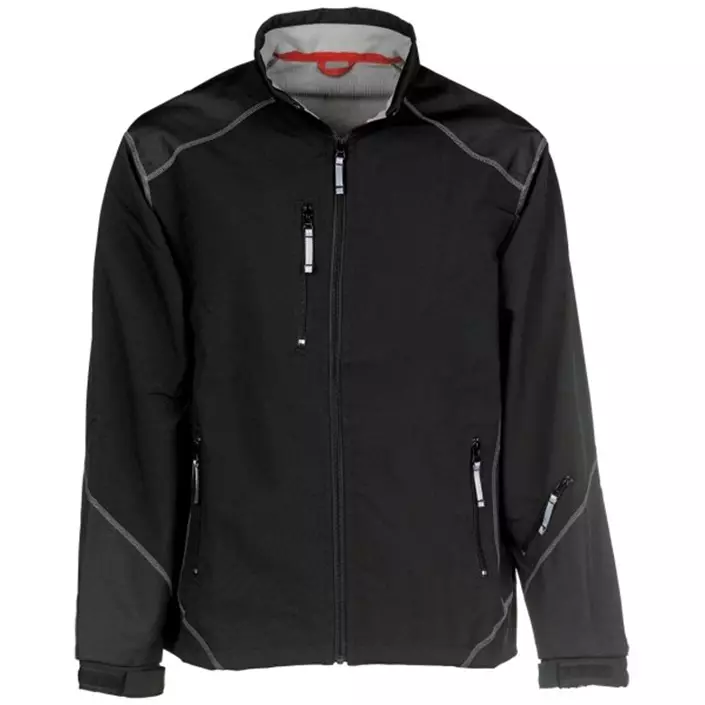 Kansas Match Chill Softshell jacket, Black, large image number 0